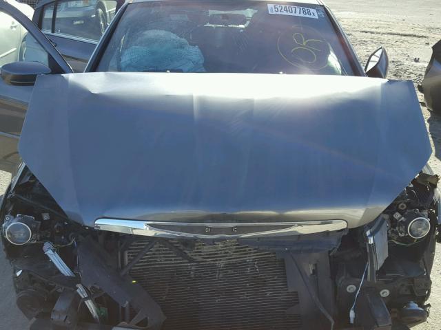 1C3CCBBBXDN656363 - 2013 CHRYSLER 200 TOURIN GRAY photo 7