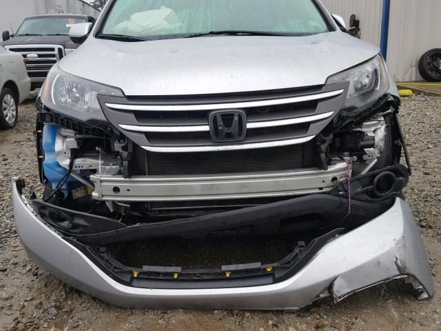 2HKRM3H76EH524164 - 2014 HONDA CR-V EXL SILVER photo 9