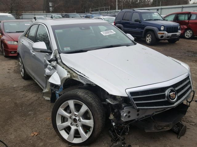 1G6AJ5S37D0121347 - 2013 CADILLAC ATS PERFOR GRAY photo 1