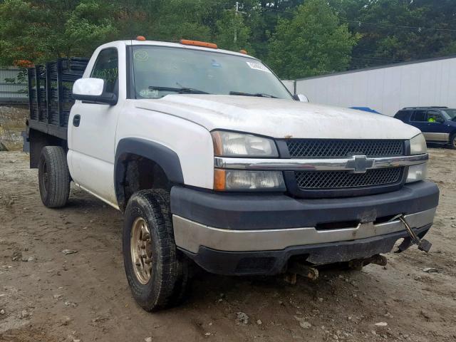 1GCHK24U76E131119 - 2006 CHEVROLET SILVERADO WHITE photo 1