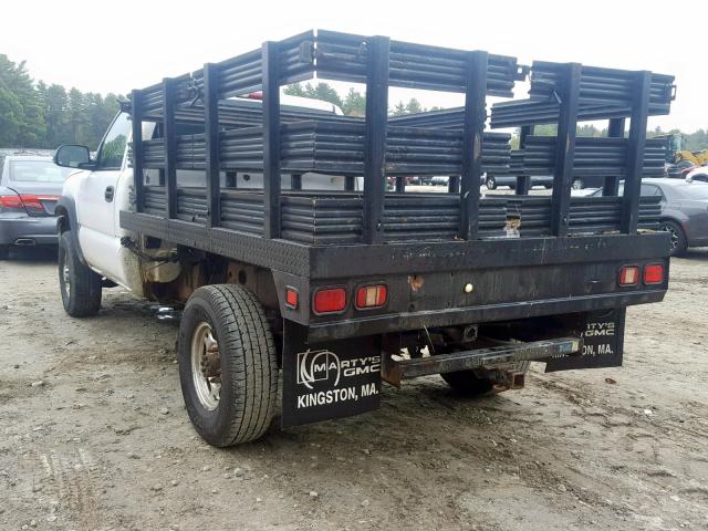 1GCHK24U76E131119 - 2006 CHEVROLET SILVERADO WHITE photo 3