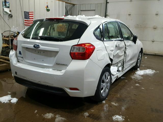 JF1GPAA67FG250456 - 2015 SUBARU IMPREZA BA WHITE photo 4