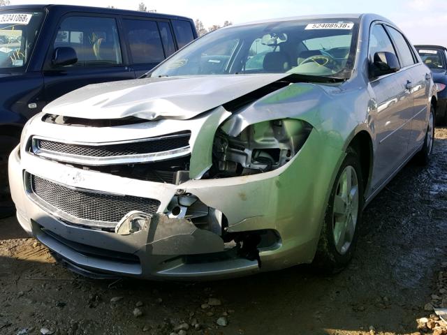 1G1ZG57B98F279585 - 2008 CHEVROLET MALIBU LS Gümüş foto 2