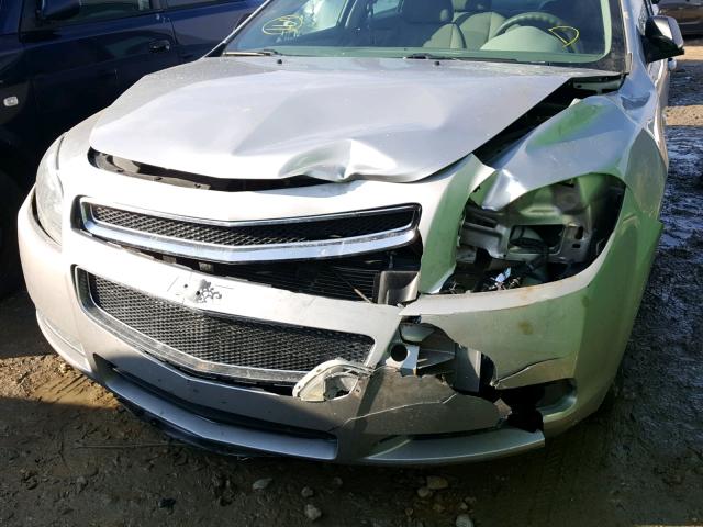 1G1ZG57B98F279585 - 2008 CHEVROLET MALIBU LS Gümüş foto 9