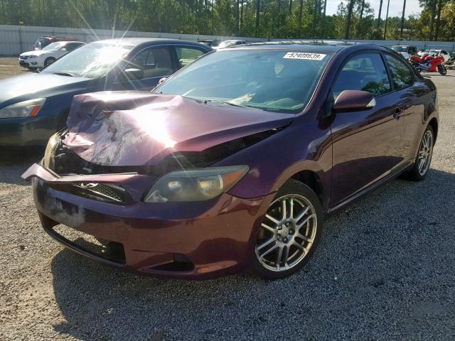 JTKDE177960074126 - 2006 TOYOTA SCION TC იასამნისფერი ფოტო 2