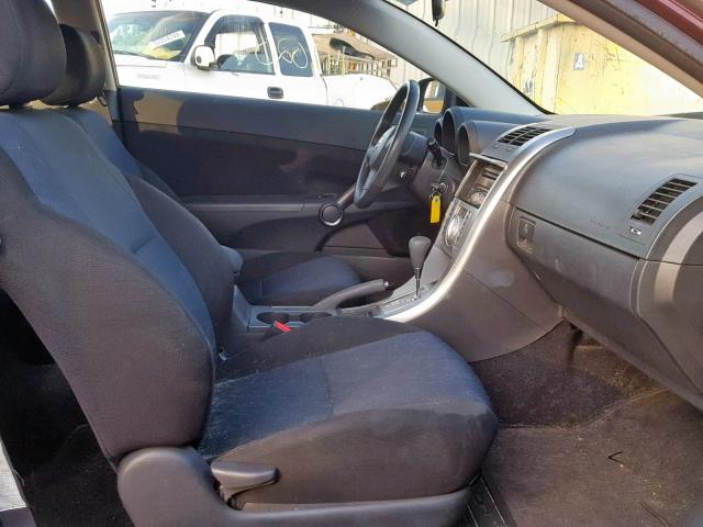 JTKDE177960074126 - 2006 TOYOTA SCION TC იასამნისფერი ფოტო 5