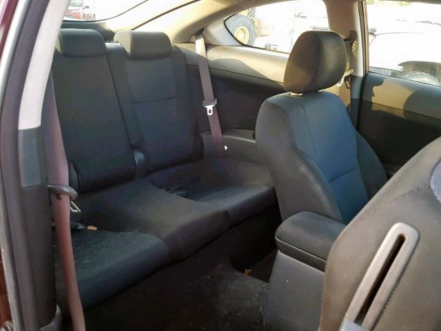 JTKDE177960074126 - 2006 TOYOTA SCION TC იასამნისფერი ფოტო 6