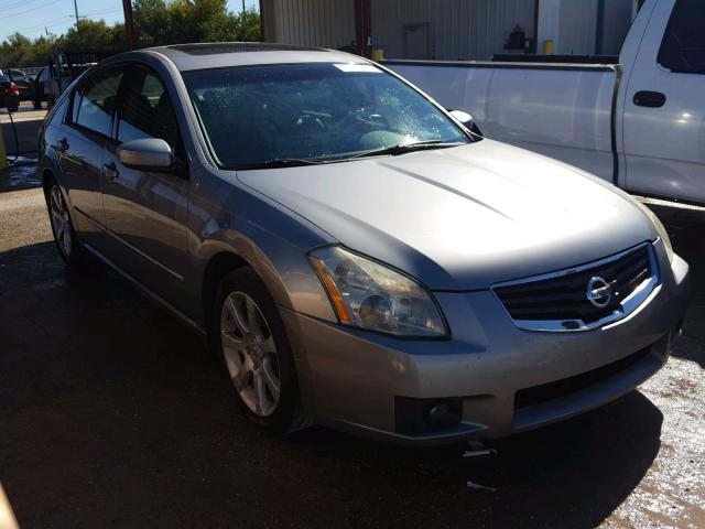 1N4BA41E67C857526 - 2007 NISSAN MAXIMA SE GRAY photo 1