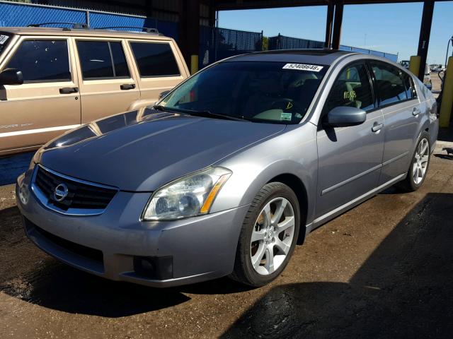 1N4BA41E67C857526 - 2007 NISSAN MAXIMA SE GRAY photo 2