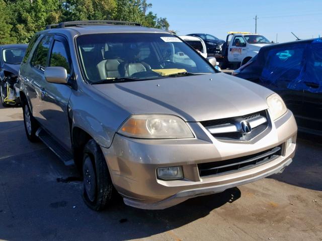 2HNYD18736H505401 - 2006 ACURA MDX TOURIN TAN photo 1