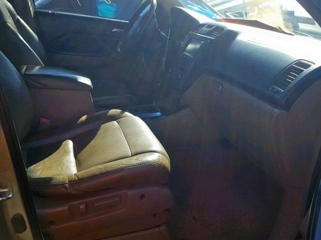 2HNYD18736H505401 - 2006 ACURA MDX TOURIN TAN photo 5