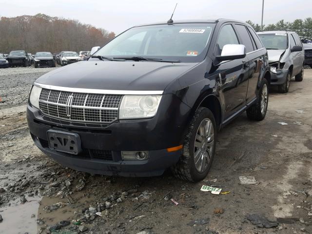 2LMDU88C99BJ11371 - 2009 LINCOLN MKX BLACK photo 2