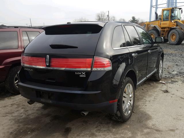 2LMDU88C99BJ11371 - 2009 LINCOLN MKX BLACK photo 4