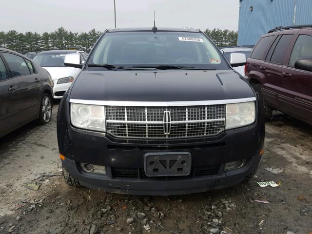 2LMDU88C99BJ11371 - 2009 LINCOLN MKX BLACK photo 9