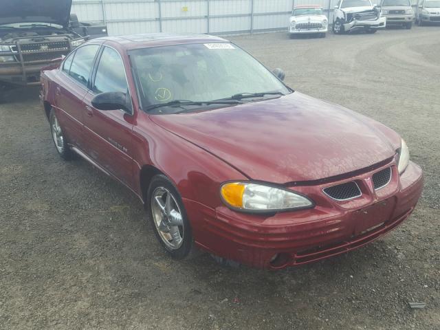 1G2NF52FX2C178037 - 2002 PONTIAC GRAND AM S MAROON photo 1