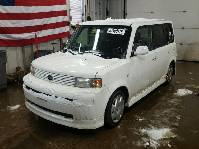 JTLKT324554029144 - 2005 TOYOTA SCION XB Ақ фото 2