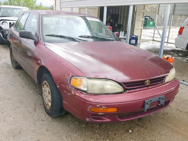 4T1BG12KXTU821124 - 1996 TOYOTA CAMRY DX BURGUNDY photo 1