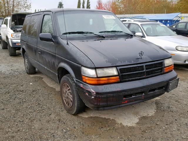 2B4GH45R7SR338118 - 1995 DODGE CARAVAN SE BLACK photo 1