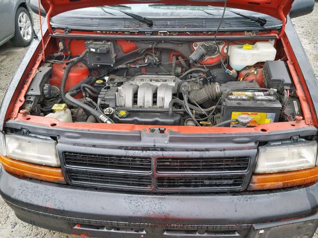 2B4GH45R7SR338118 - 1995 DODGE CARAVAN SE BLACK photo 7