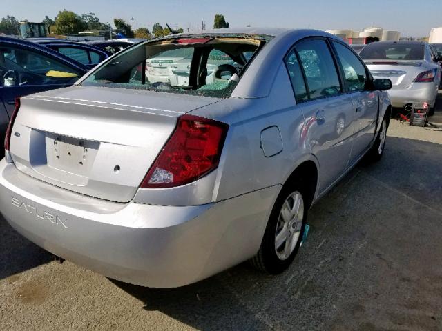 1G8AJ55F96Z144320 - 2006 SATURN ION LEVEL SILVER photo 4