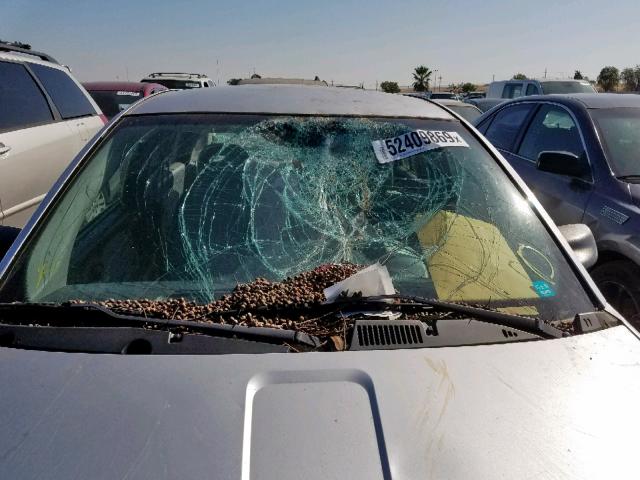 1G8AJ55F96Z144320 - 2006 SATURN ION LEVEL SILVER photo 9