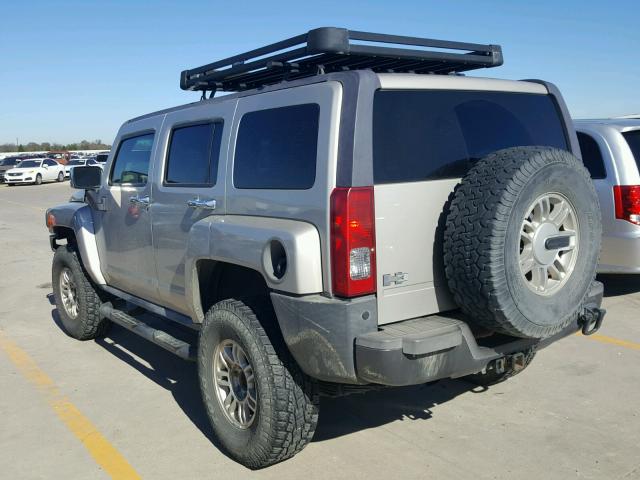 5GTDN136668157611 - 2006 HUMMER H3 BEIGE photo 3