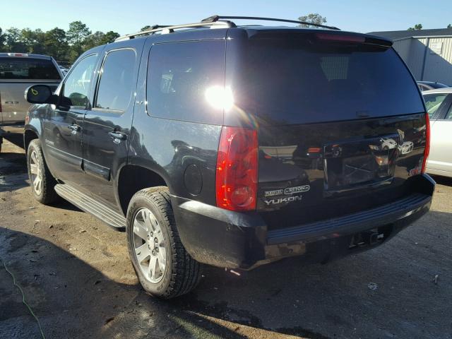 1GKFC13007R392667 - 2007 GMC YUKON BLACK photo 3