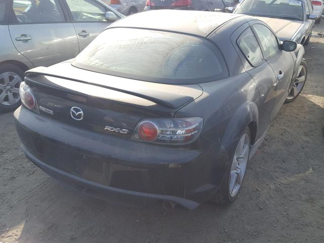 JM1FE173560203136 - 2006 MAZDA RX8 BLACK photo 4