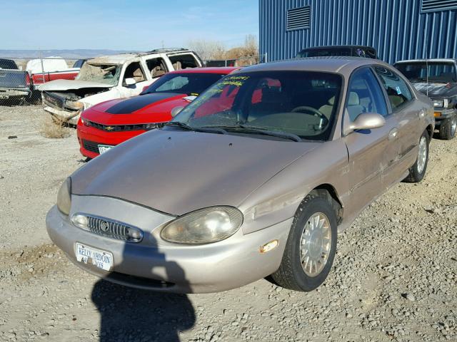 1MEFM50UXXA608321 - 1999 MERCURY SABLE GS GOLD photo 2