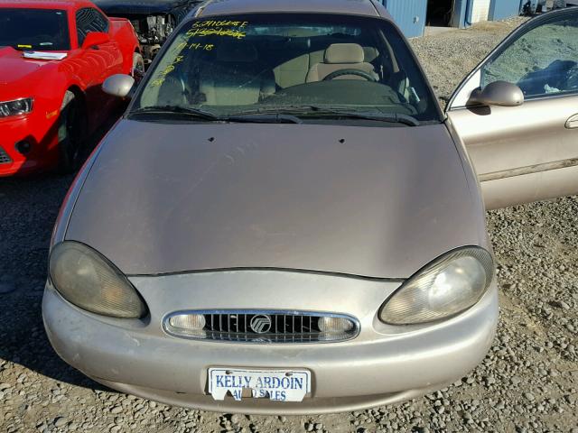 1MEFM50UXXA608321 - 1999 MERCURY SABLE GS GOLD photo 7