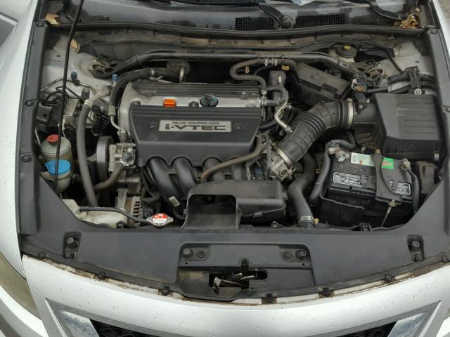 1HGCS12338A018293 - 2008 HONDA ACCORD LX- SILVER photo 7