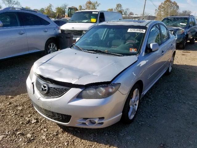 JM1BK323361518599 - 2006 MAZDA 3 S SILVER photo 2