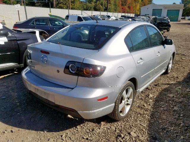 JM1BK323361518599 - 2006 MAZDA 3 S SILVER photo 4