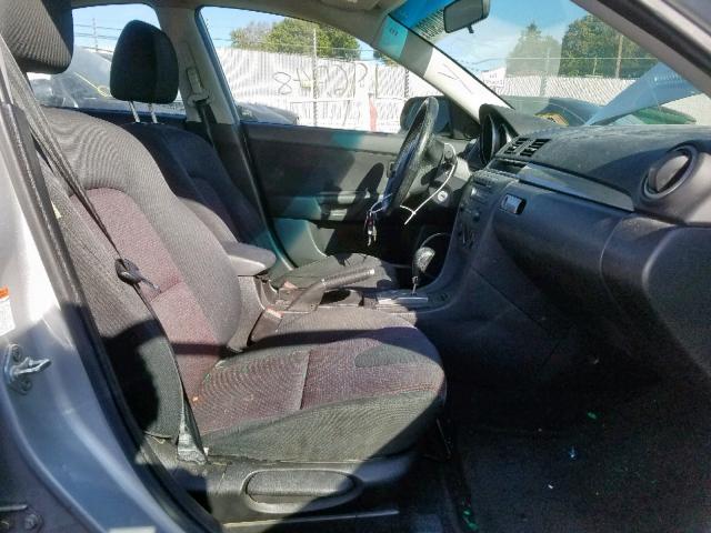 JM1BK323361518599 - 2006 MAZDA 3 S SILVER photo 5