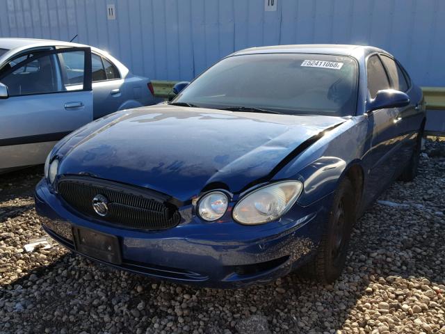 2G4WC582261203386 - 2006 BUICK LACROSSE C BLUE photo 2