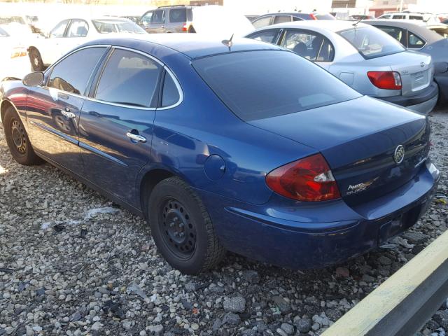 2G4WC582261203386 - 2006 BUICK LACROSSE C BLUE photo 3