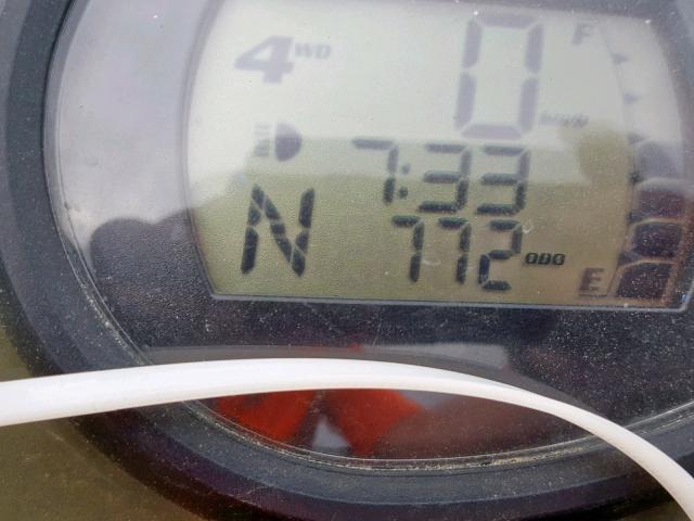 4UF08ATV68T210305 - 2008 ARCTIC CAT ATV4X4 GREEN photo 8