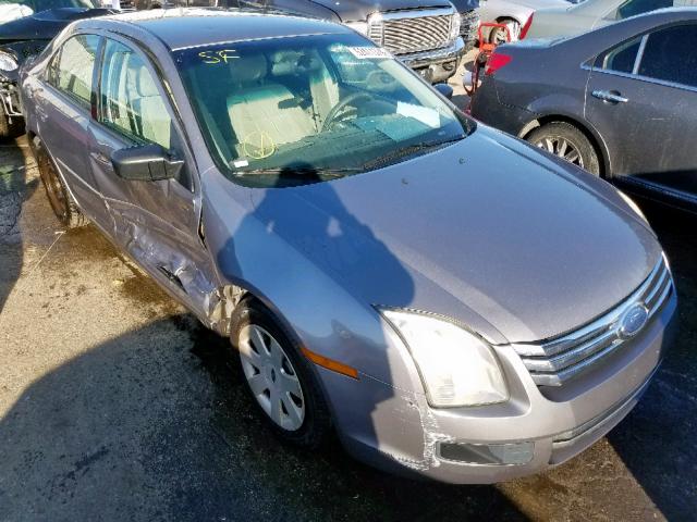 3FAHP06Z67R216519 - 2007 FORD FUSION S GRAY photo 1