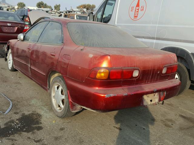 JH4DB7553RS004763 - 1994 ACURA INTEGRA LS RED photo 3