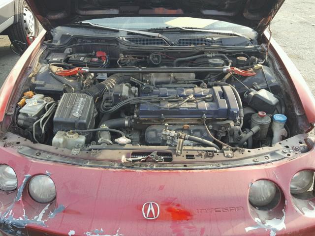 JH4DB7553RS004763 - 1994 ACURA INTEGRA LS RED photo 7