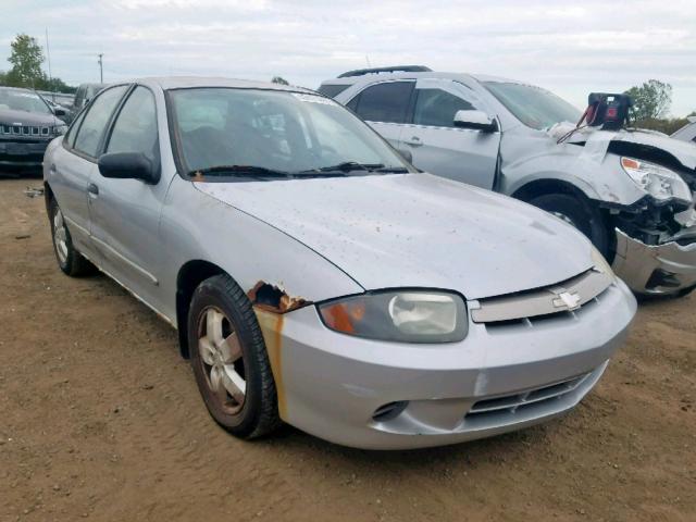 1G1JF52F937100104 - 2003 CHEVROLET CAVALIER L SILVER photo 1