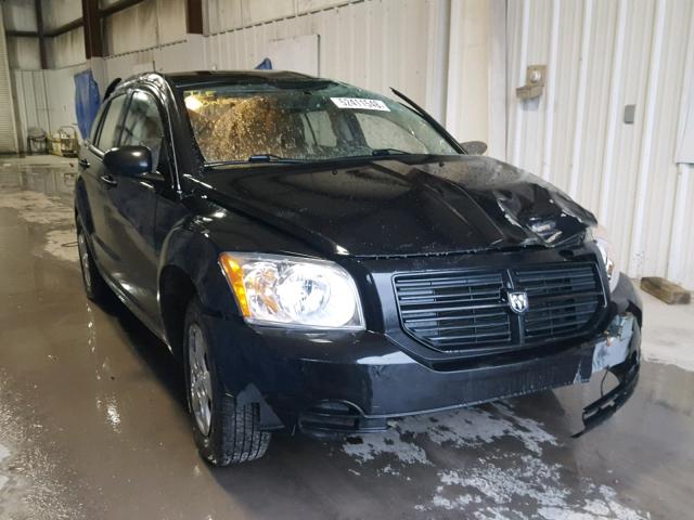 1B3CB1HAXAD597566 - 2010 DODGE CALIBER EX BLACK photo 1