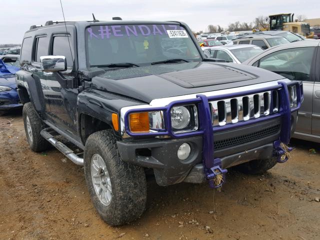 5GTDN136368214556 - 2006 HUMMER H3 BLACK photo 1