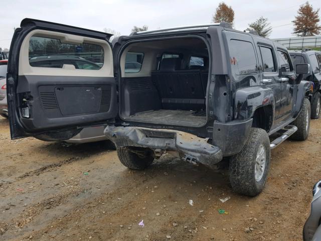 5GTDN136368214556 - 2006 HUMMER H3 BLACK photo 4