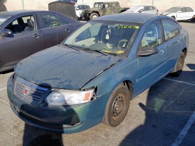 1G8AJ55F67Z203891 - 2007 SATURN ION LEVEL GREEN photo 2