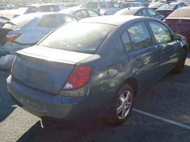 1G8AJ55F67Z203891 - 2007 SATURN ION LEVEL GREEN photo 4