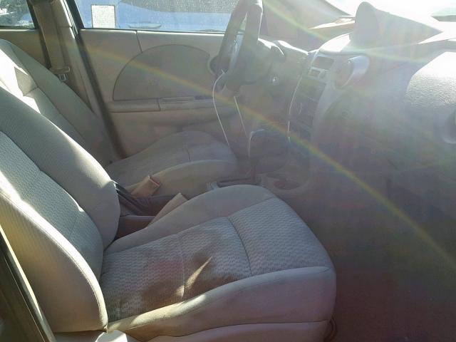 1G8AJ55F67Z203891 - 2007 SATURN ION LEVEL GREEN photo 5