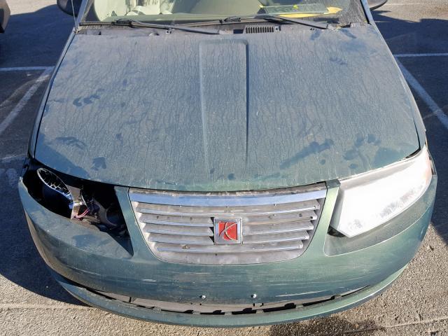 1G8AJ55F67Z203891 - 2007 SATURN ION LEVEL GREEN photo 9