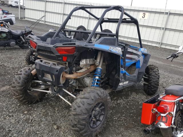 3NSVDE920JF935628 - 2018 POLARIS RZR XP TUR BLUE photo 4