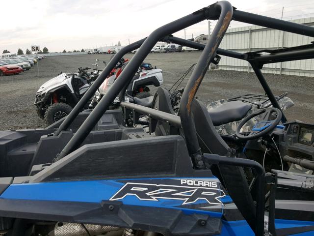 3NSVDE920JF935628 - 2018 POLARIS RZR XP TUR BLUE photo 6